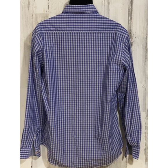 Louis‎ Philippe Shirt Men’s Button Down Tailored Fit Blue - Picture 4 of 4